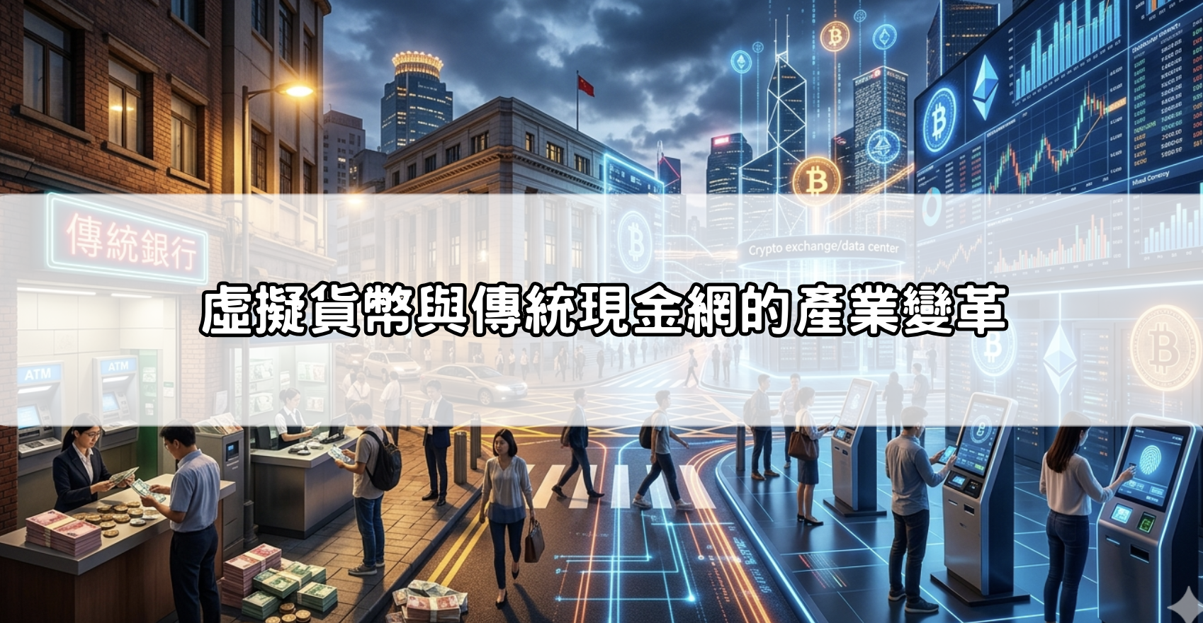 虛擬貨幣與傳統現金網的產業變革